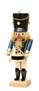 Blue Drummer<br>Small Ulbricht Nutcracker